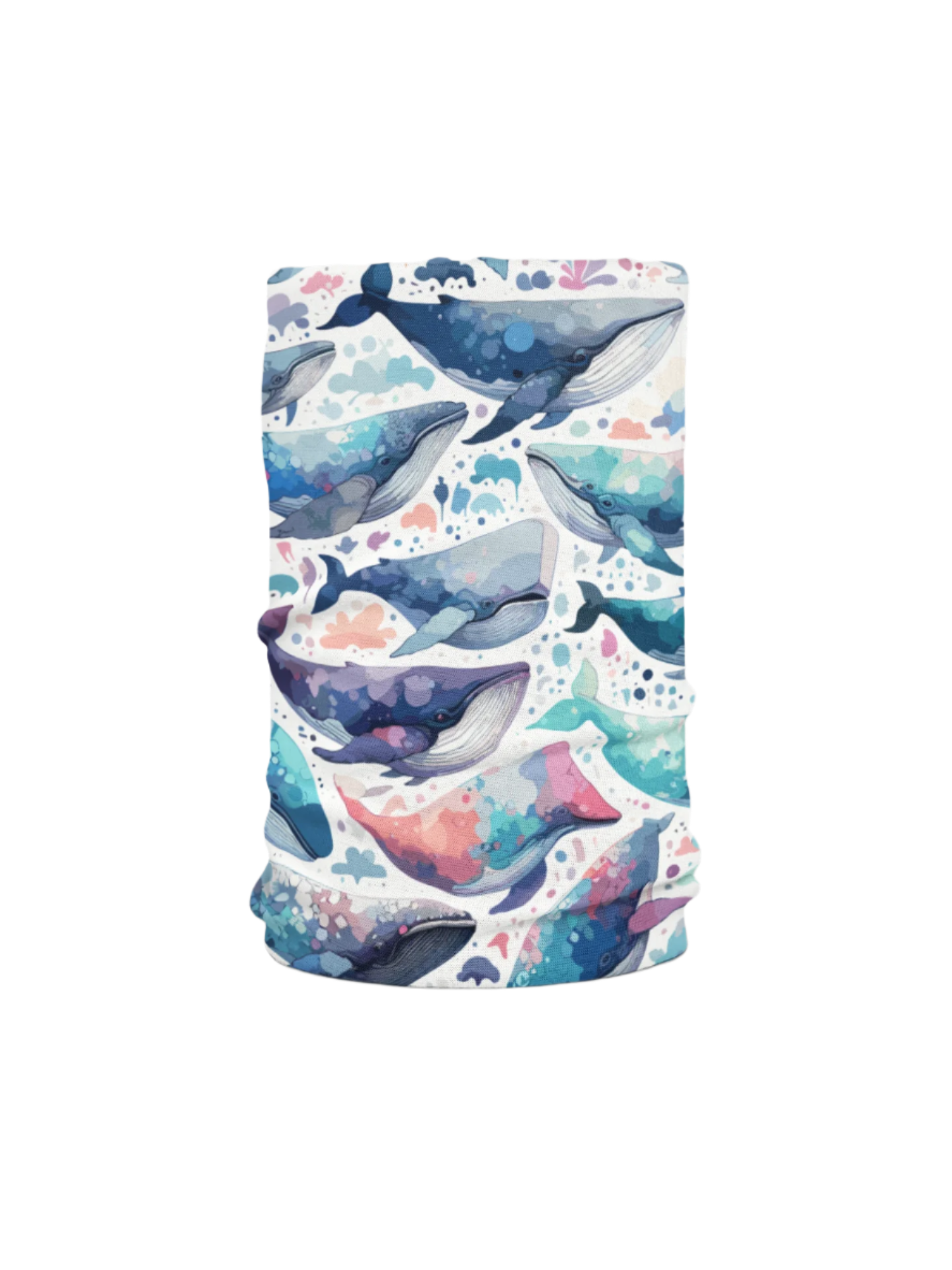 Watercolor Whales